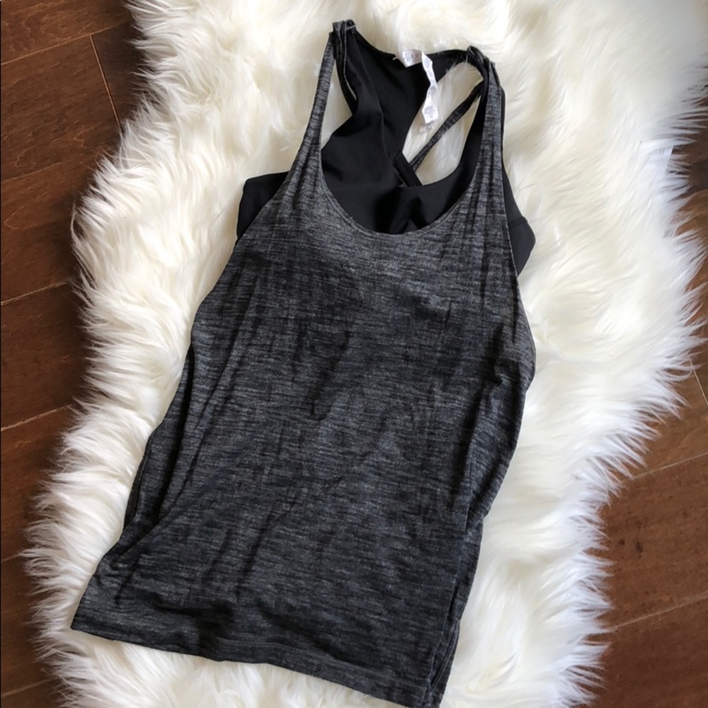 Lululemon Twist Tank and Bra Combo Top